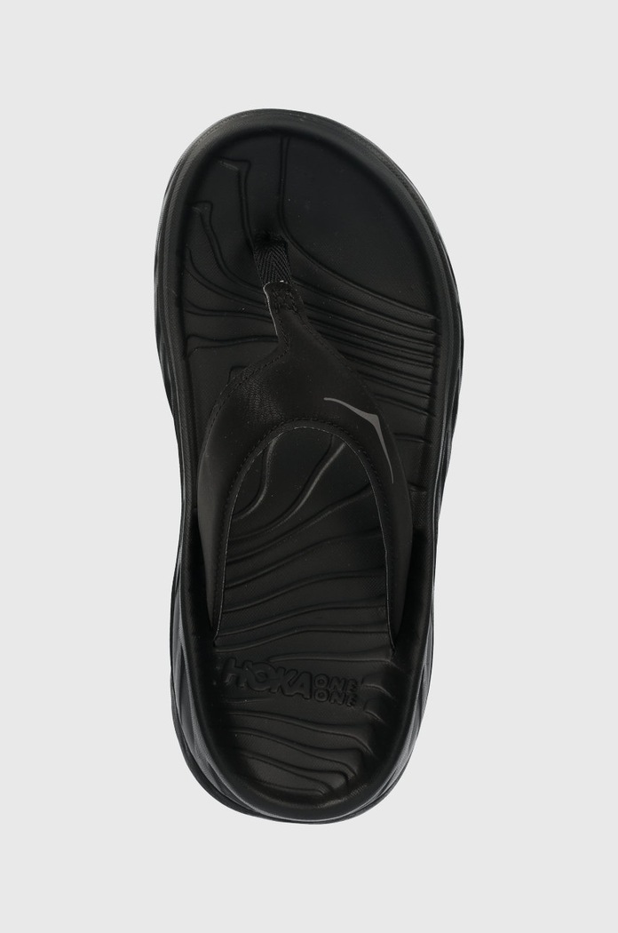 Hoka japonki Ora Recovery Flip czarny 1117910
