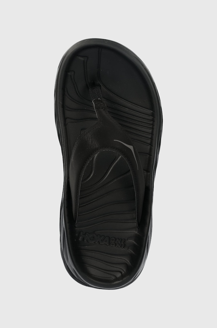 Hoka japonki Ora Recovery Flip czarny 1117910