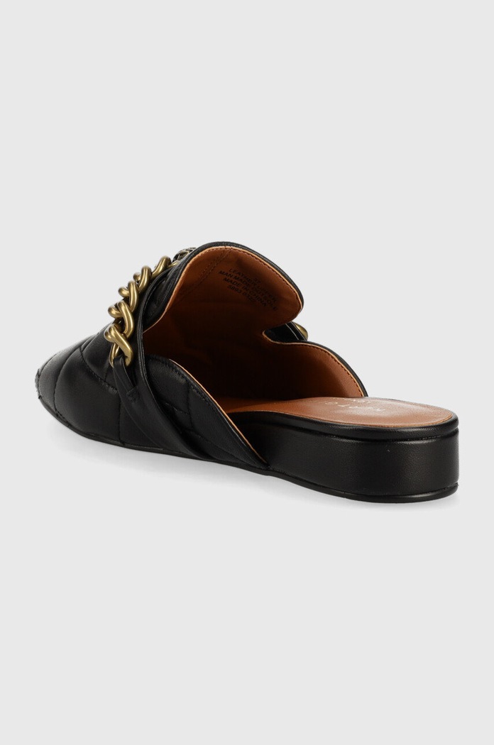 Obuwie Kurt Geiger London Klapki skórzane Chelsea 5126400019.BLACK czarny