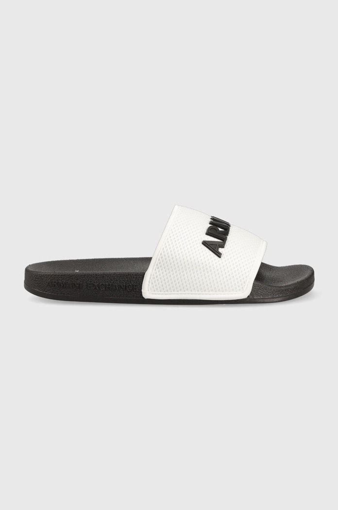 Armani Exchange klapki syntetyczny biały XUP001.XV087.N480