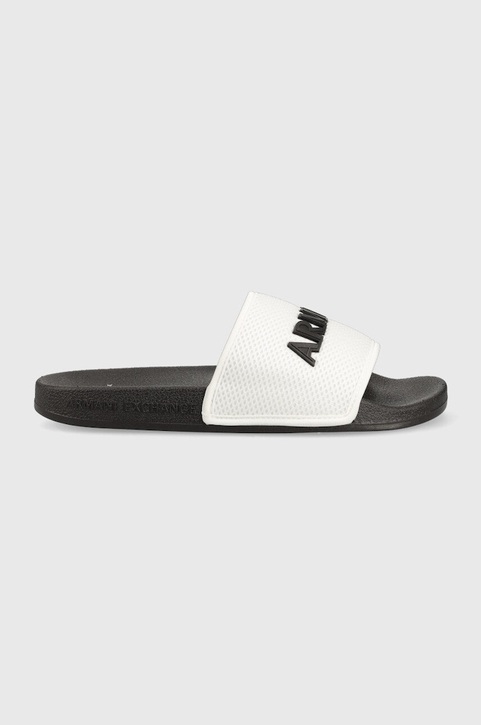 Armani Exchange klapki syntetyczny biały XUP001.XV087.N480