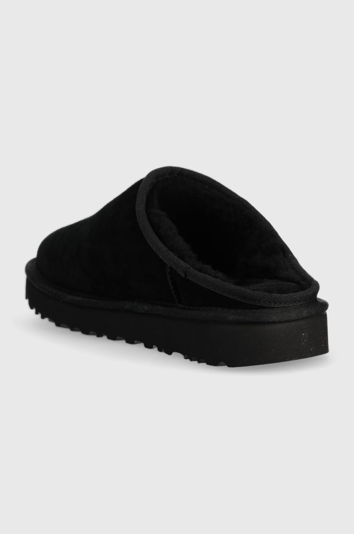 Obuv UGG Semišové papuče UGG M Classic Slip-on 1129290.BLK čierna