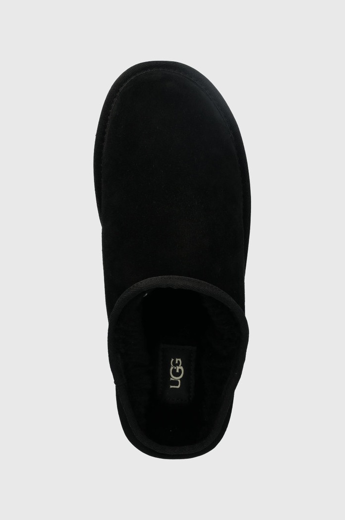 Semišové papuče UGG M Classic Slip-on UGG 1129290.BLK čierna