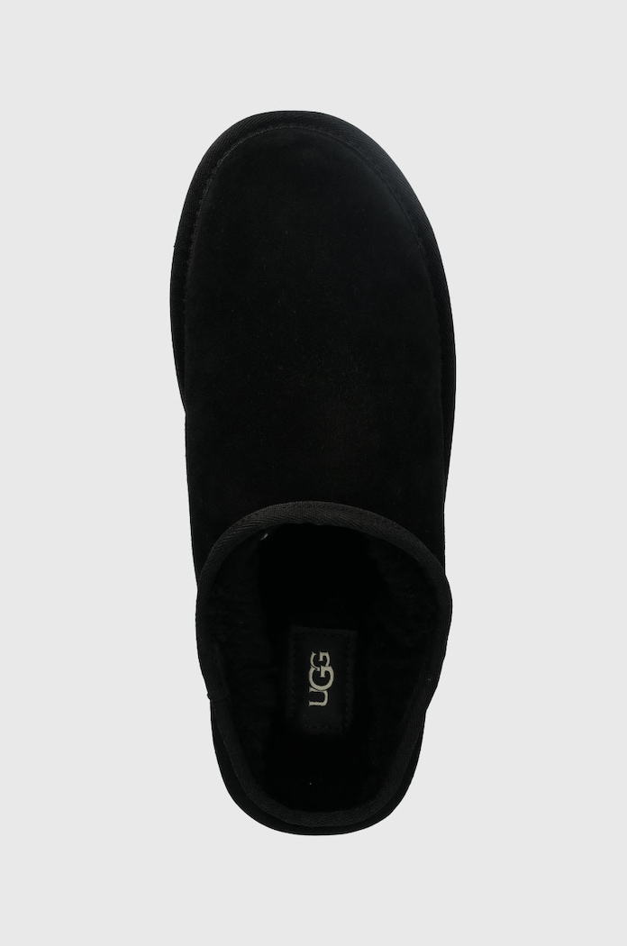 Semišové papuče UGG M Classic Slip-on UGG 1129290.BLK čierna
