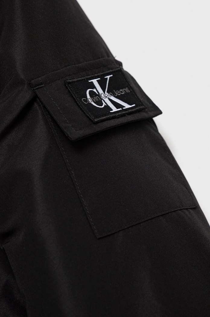 Fiú Calvin Klein Jeans gyerek dzseki IB0IB01274.9BYY fekete