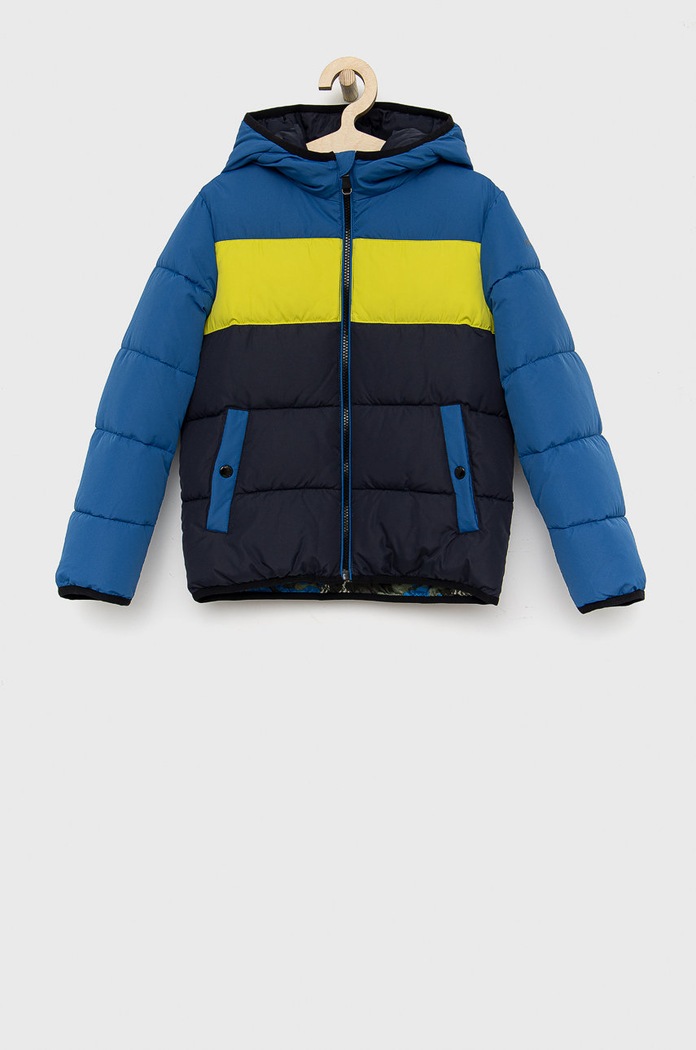 Geox geaca copii cu captuseala albastru K2628K.T2611.4Y.8Y