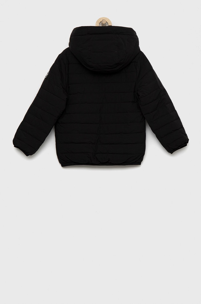 Детско яке Abercrombie & Fitch KI232.2215 черен AW22