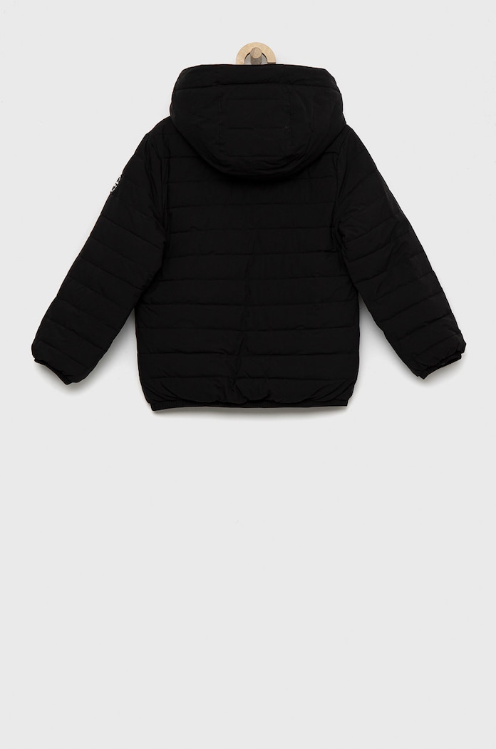 Детско яке Abercrombie & Fitch KI232.2215 черен AW22