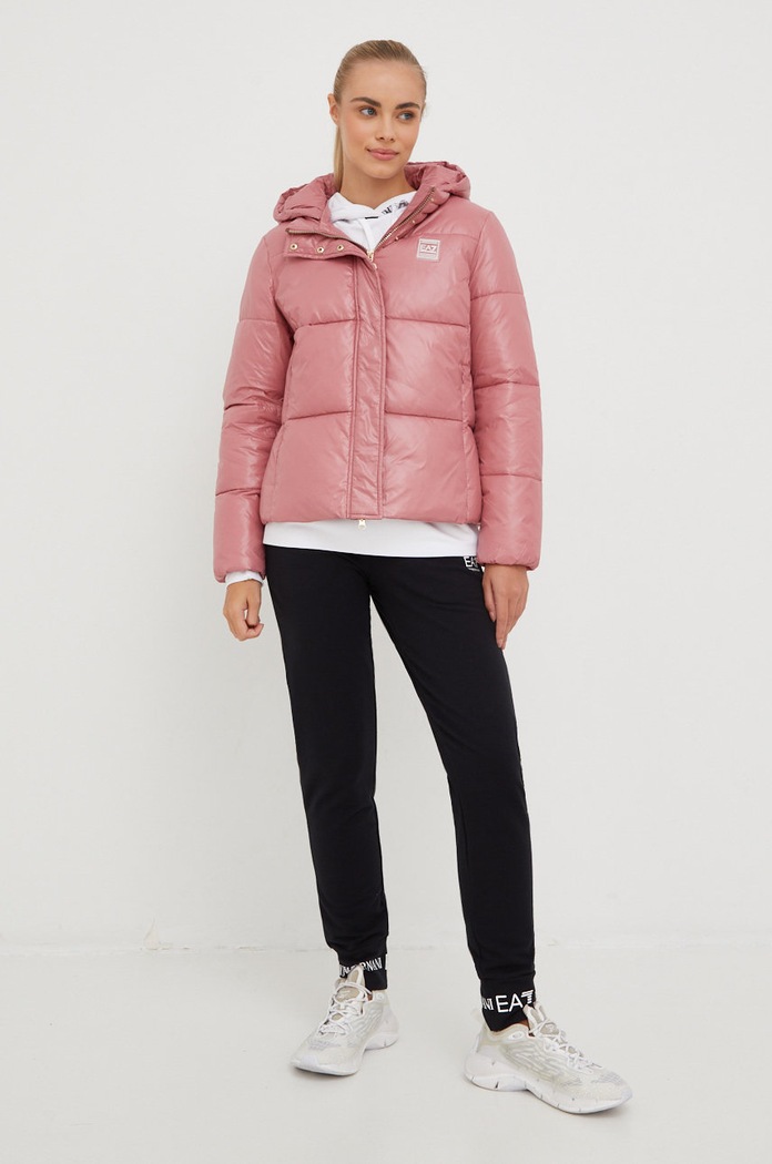 Bunda EA7 Emporio Armani 6LTB10.TN5LZ růžová AW22