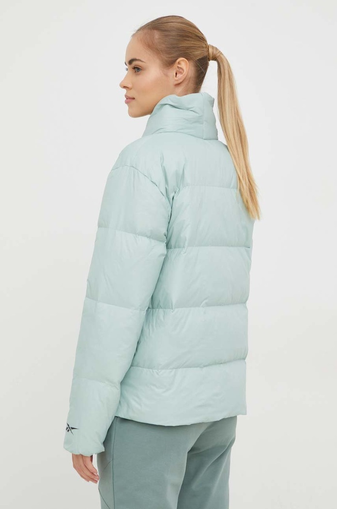 Odzież Reebok kurtka puchowa HH7254 zielony