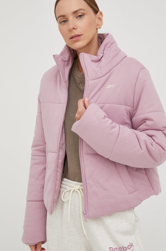 Bunda Reebok s podšívkou růžová HK4745