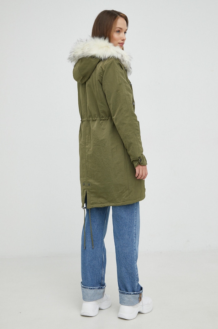 Guess parka zielony W2BL32.WEWG0