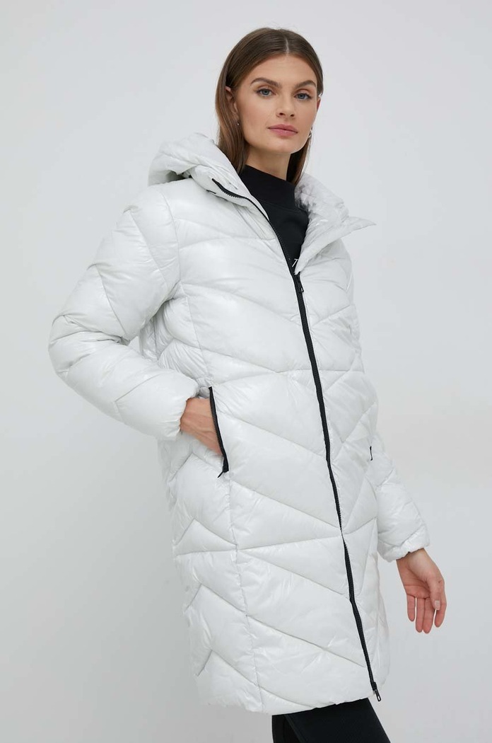 Bunda Calvin Klein Jeans s podšívkou šedá J20J219827.9BYY