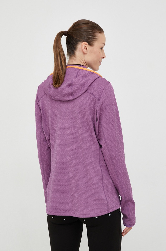 Oblečení Helly Hansen Sportovní mikina Helly Hansen Powderqueen 49425 fialová