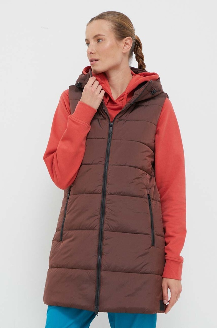 Brezrokavnik Jack Wolfskin Drugo rjava 1206991