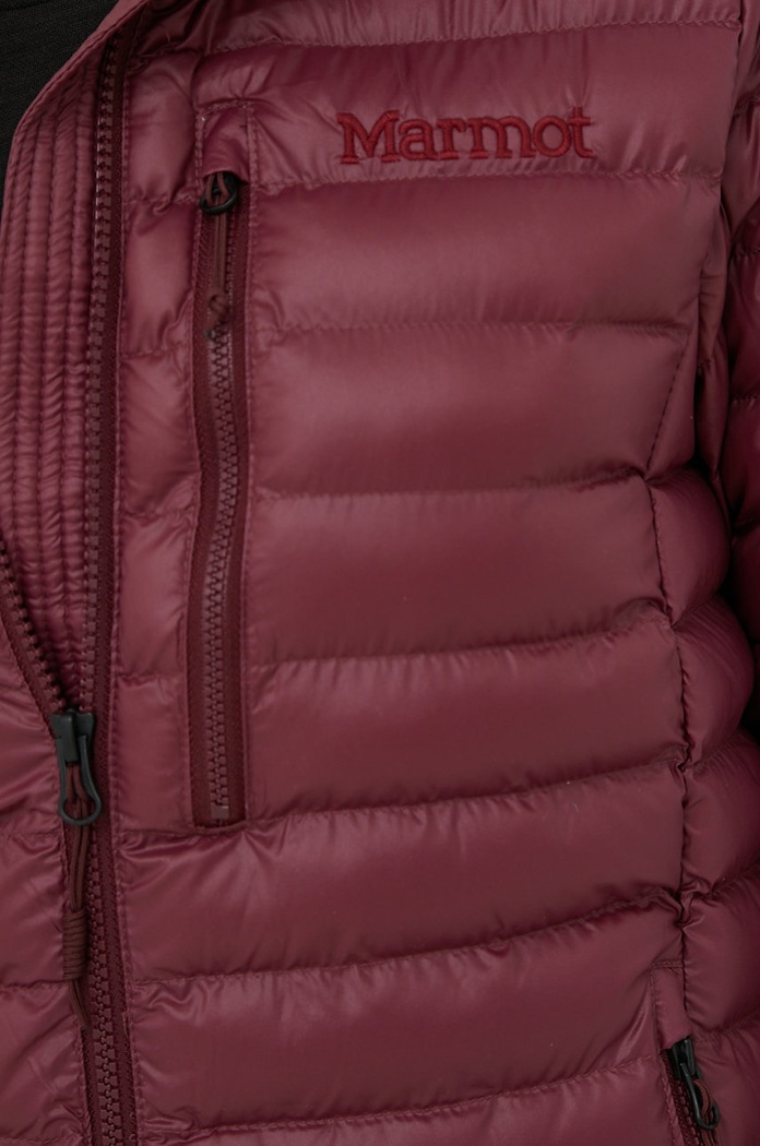 Bunda Marmot M13215 burgundské