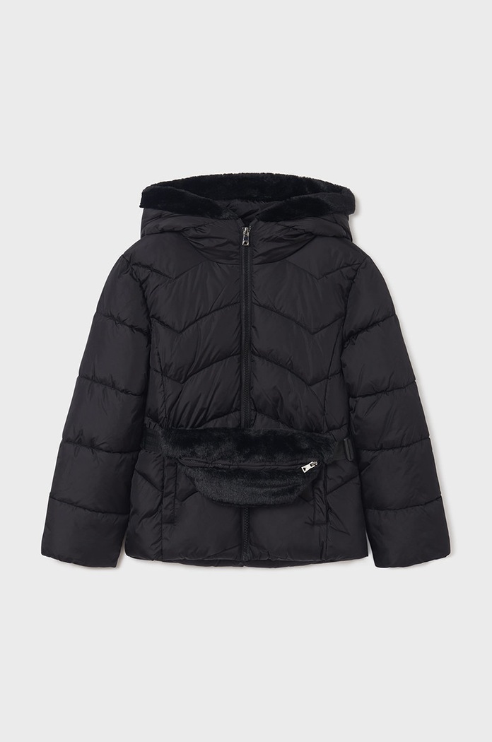 Mayoral giacca bambino/a foderato nero 7489.8J.JUNIOR