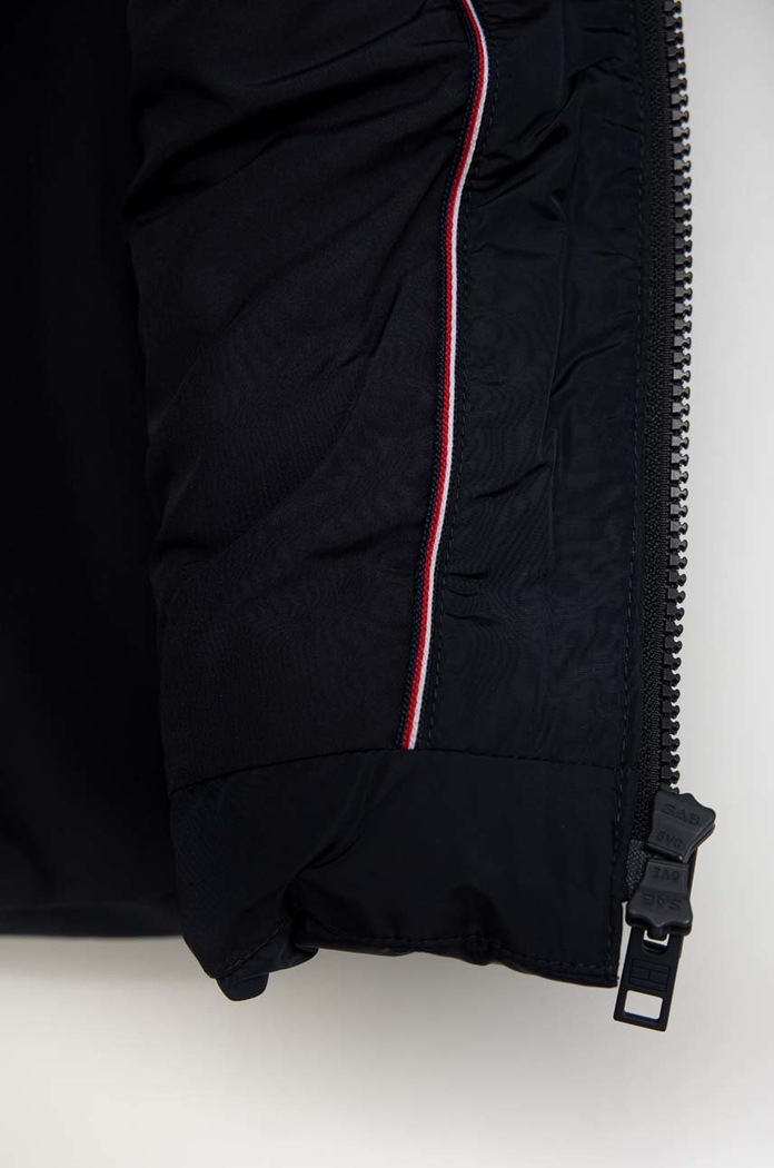 Tommy Hilfiger kurtka puchowa dziecięca granatowy KG0KG06924.9BYY