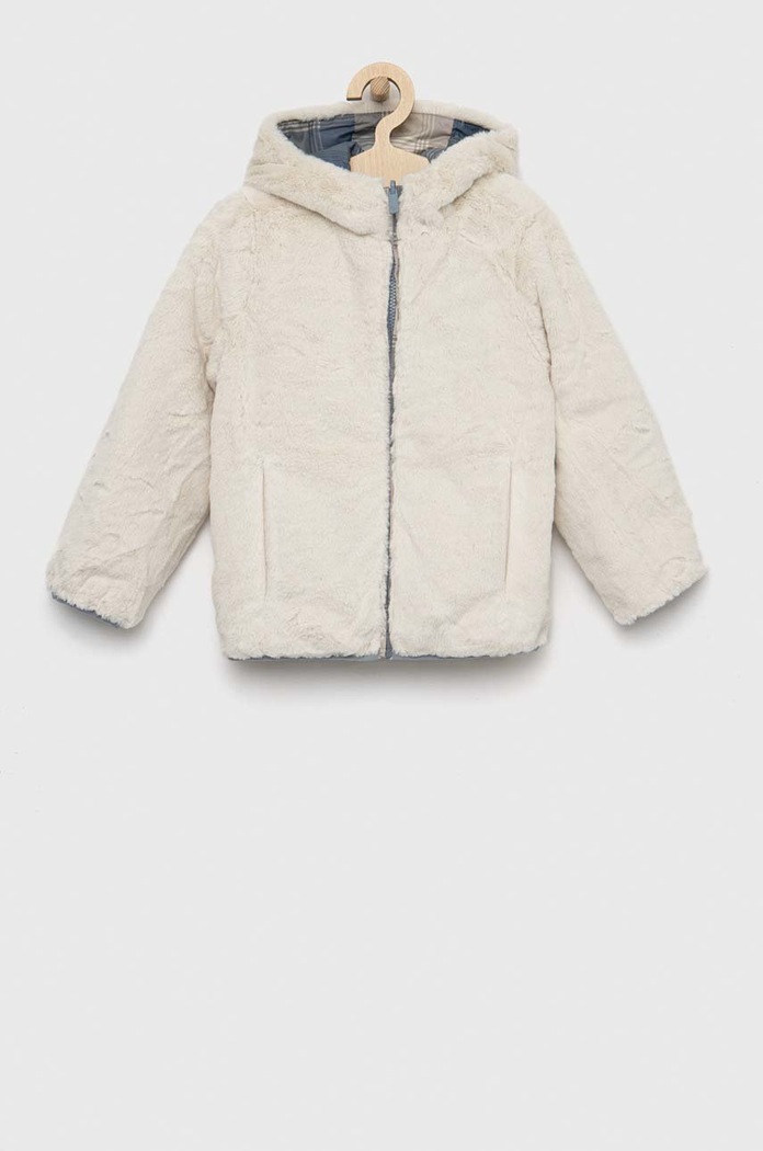 Abercrombie & Fitch kurtka dwustronna dziecięca KI244.2712 niebieski AW22