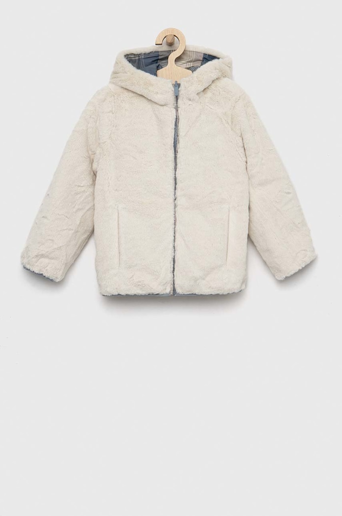 Abercrombie & Fitch kurtka dwustronna dziecięca KI244.2712 niebieski AW22