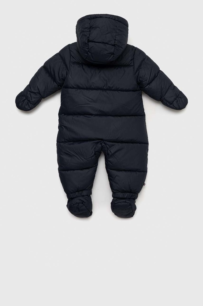 Ολόσωμη φόρμα μωρού Tommy Hilfiger KN0KN01522.9BYY σκούρο μπλε AW22