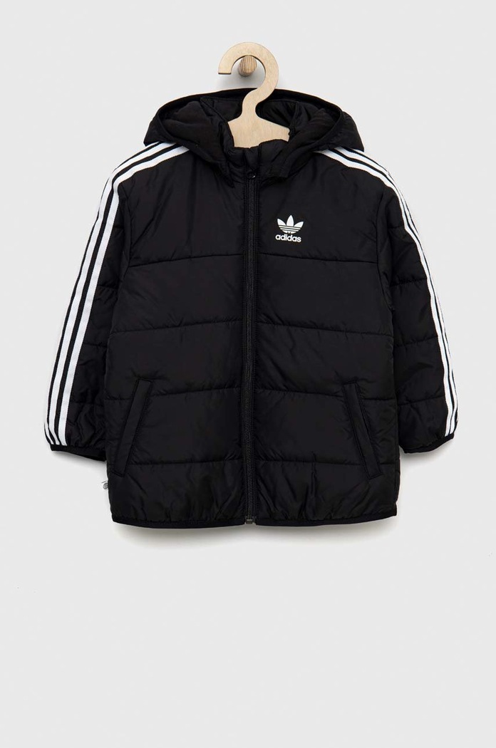 adidas Originals gyerek dzseki szigetelt fekete HK7451