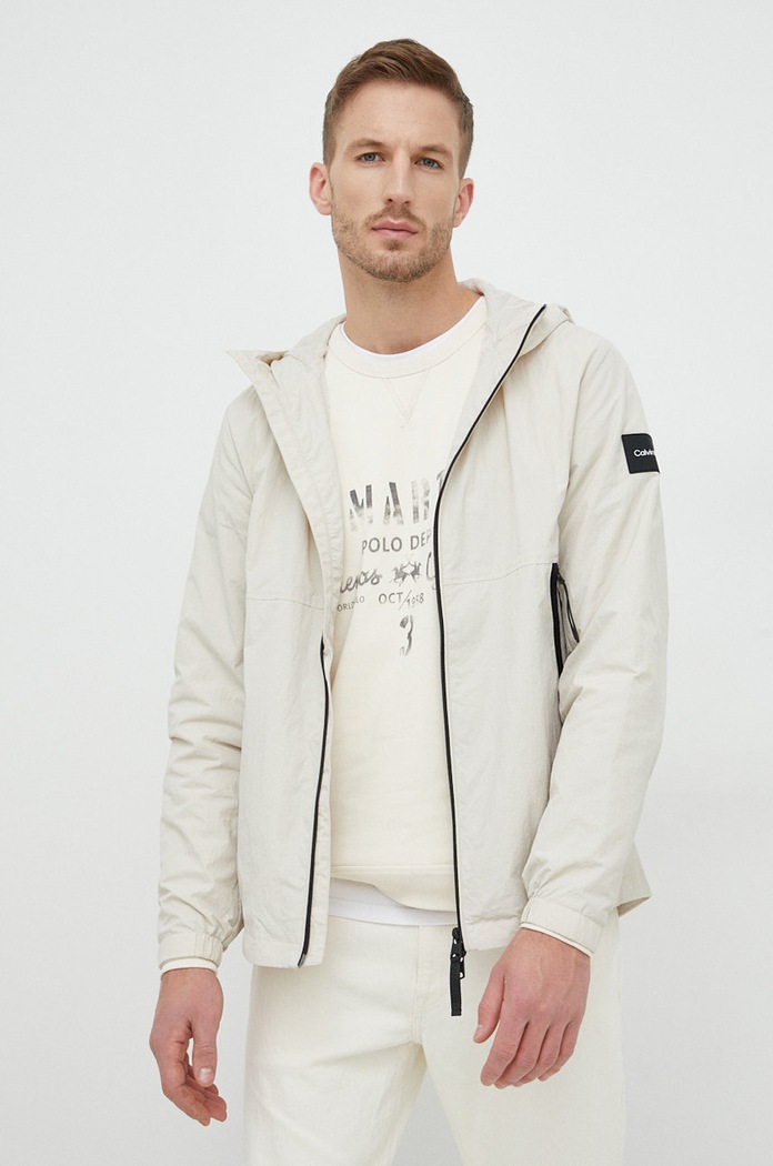 Calvin Klein kurtka beżowy K10K108627.9BYY