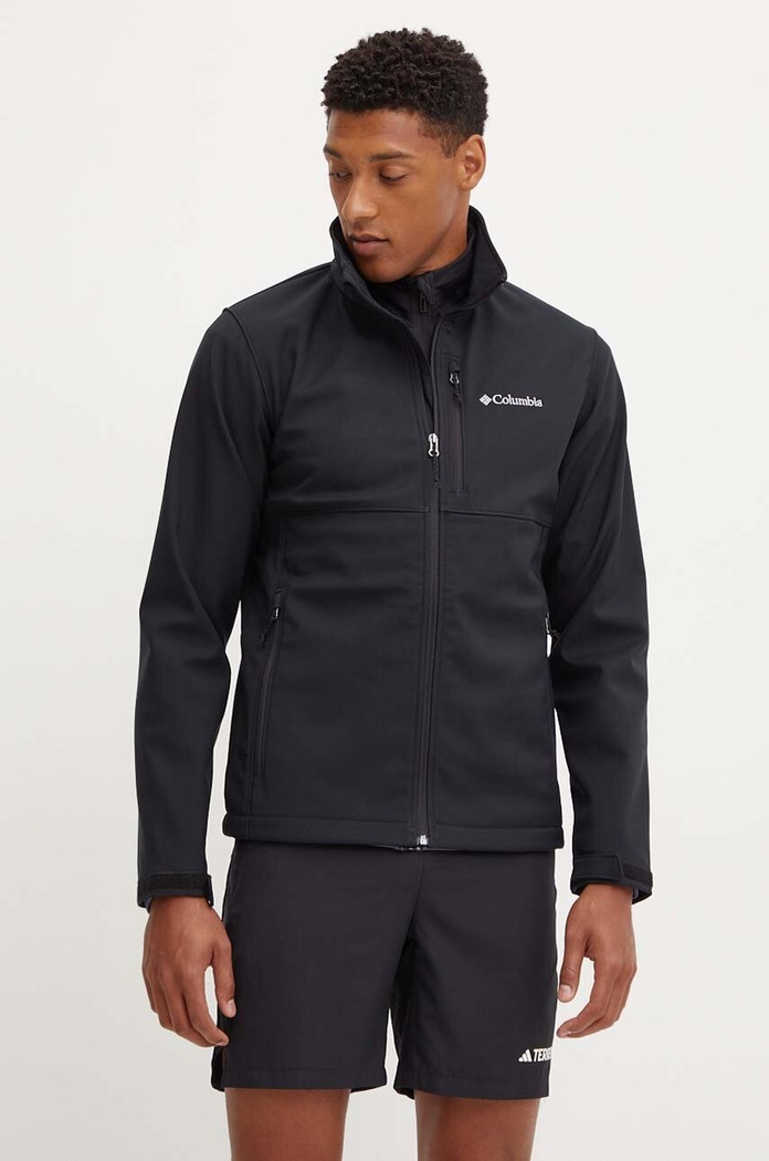Columbia kurtka softshell męska Ascender Softshell nieocieplane czarny 1556534