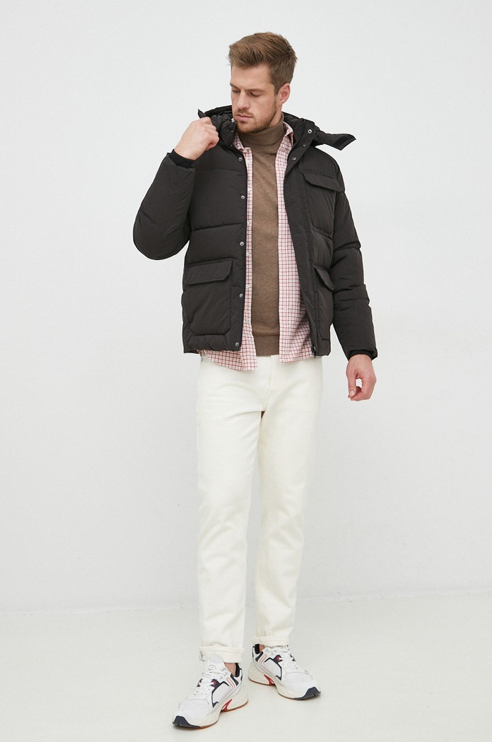 Pepe Jeans kurtka PM402611.999 czarny AW22