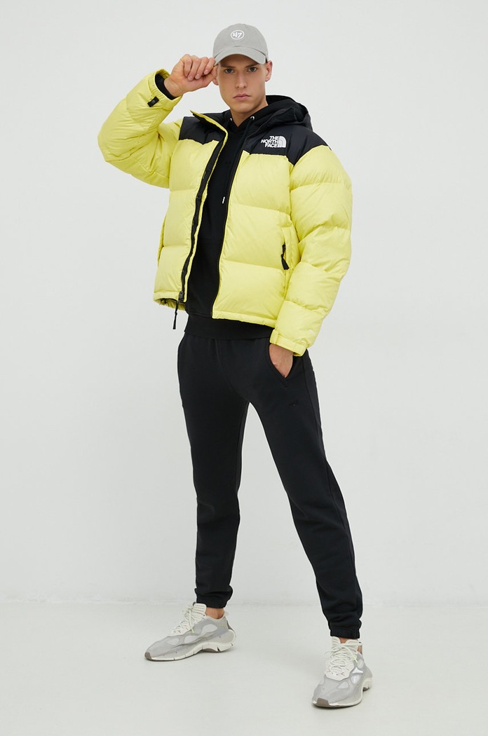 The North Face kurtka puchowa MEN S 1996 RETRO NUPTSE JACKET NF0A3C8D71U1 żółty AW22