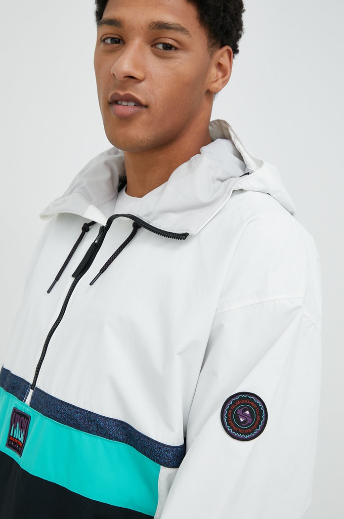 Quiksilver kurtka Steeze biały EQYTJ03365