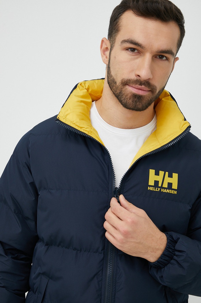 Helly Hansen geacă reversibilă cu captuseala bleumarin 29656