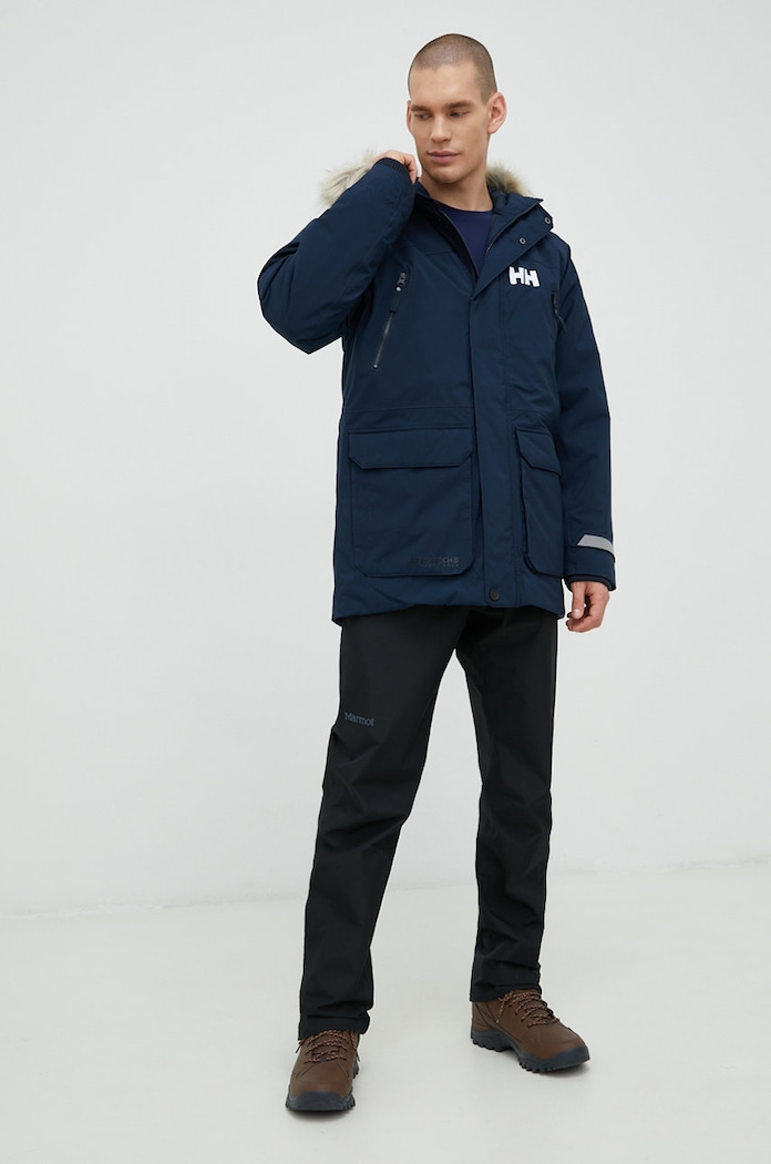 Jakna Helly Hansen REINE PARKA 53630 mornarsko plava AW25