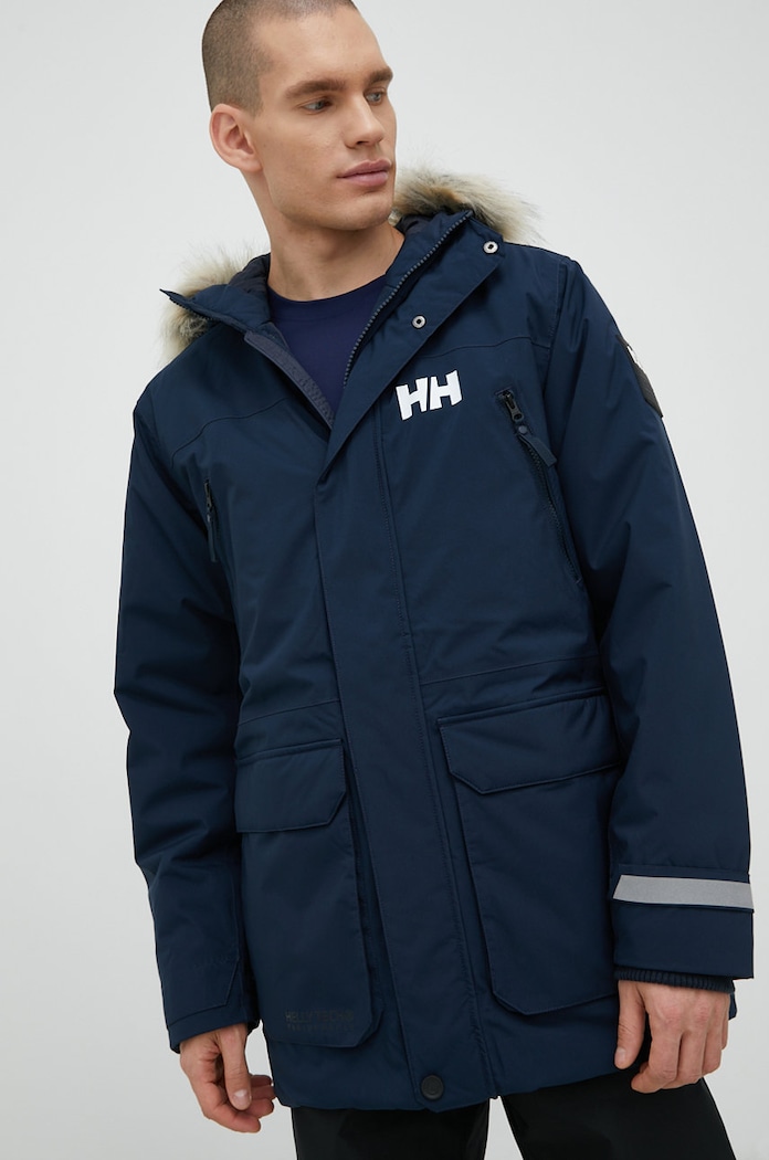 Jakna Helly Hansen REINE PARKA mornarsko plava 53630