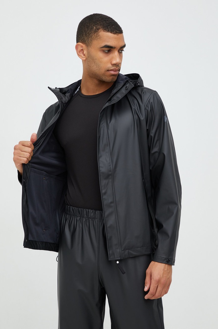 Nepromokavá bunda Helly Hansen černá 53267
