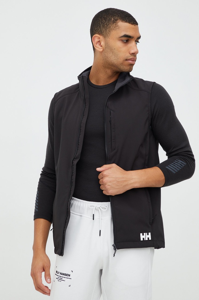 Helly Hansen sportos mellény Paramount nem szigetelt fekete 62916