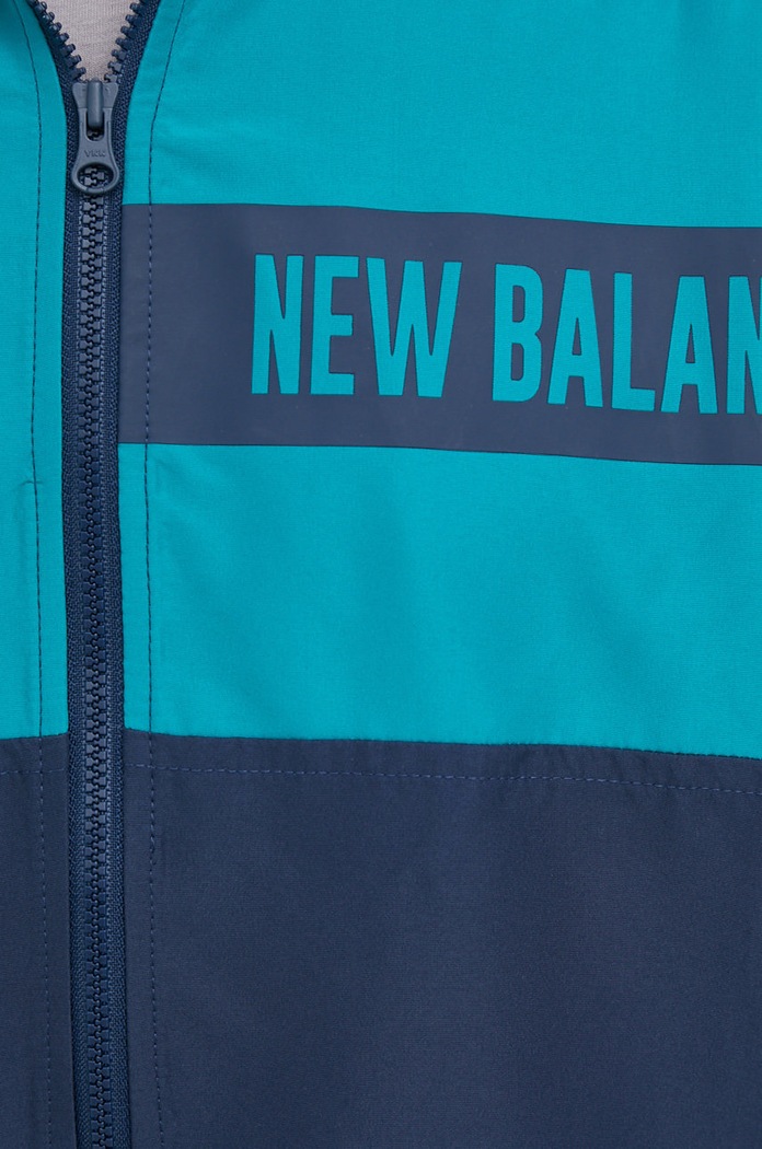 Μπουφάν New Balance MJ23900TMT σκούρο μπλε