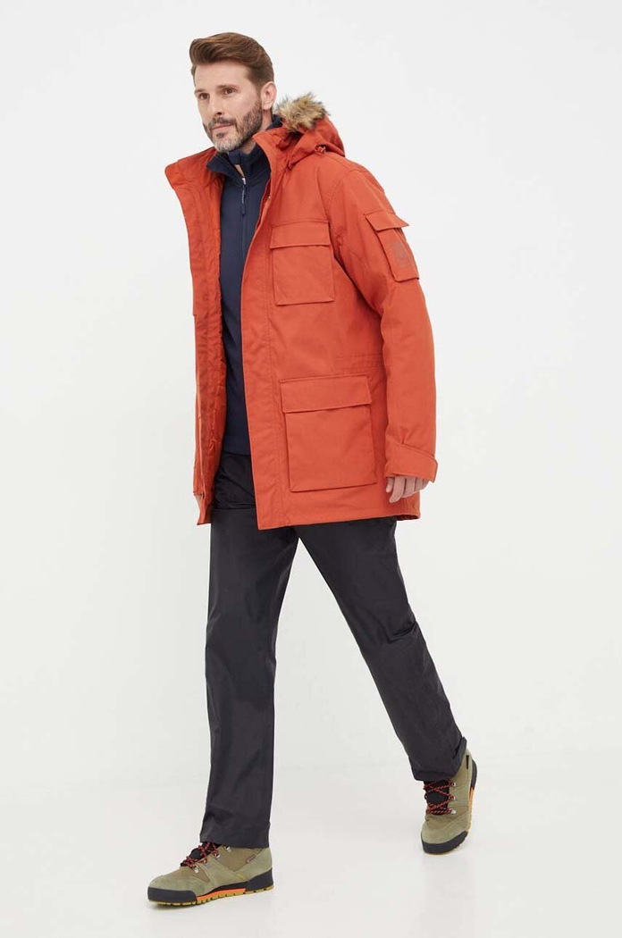 Bunda Jack Wolfskin 1107674 červená AW24