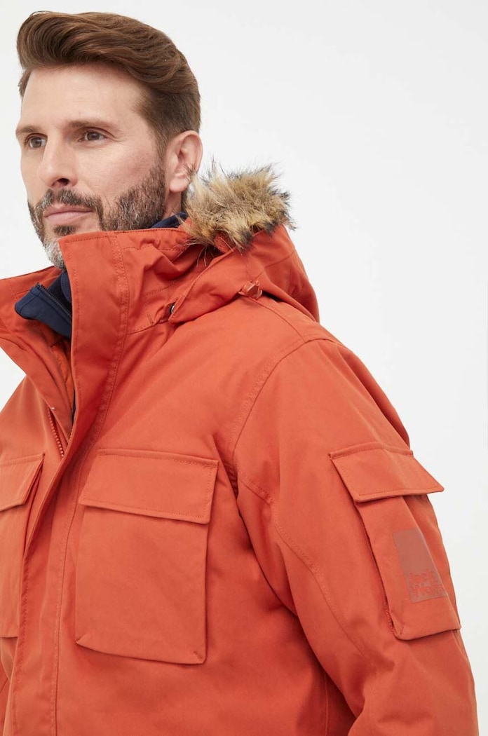Bunda Jack Wolfskin červená 1107674