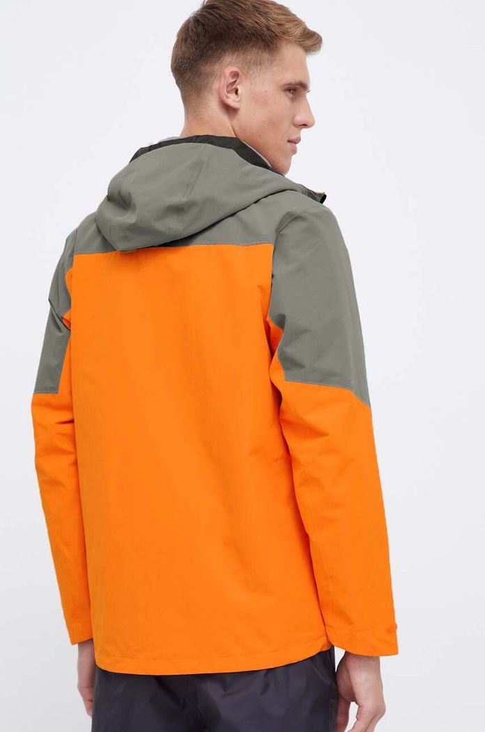 Jack Wolfskin szabadidős kabát Glaabach 3in1 narancssárga 1115291