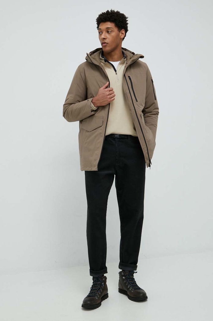 Bunda Jack Wolfskin 1115461 hnědá AW24