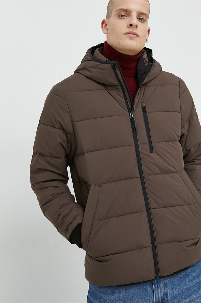 Abercrombie & Fitch rövid kabát nem bélelt barna KI132.3414.400