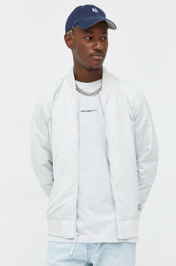Bomber bunda Hollister Co. KI332.2624.110 béžová AW22