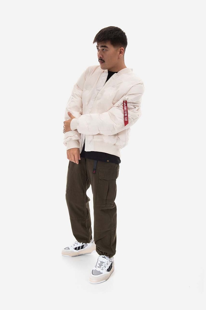 Alpha Industries bomber jacket Puffer 108106.578 beige AW22