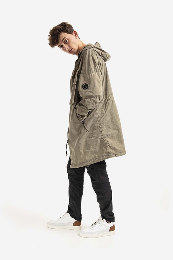 C.P. Company jacket 12CMOW143A005991G322 green AW22