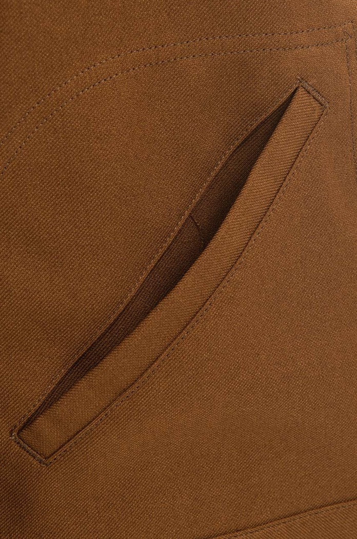 Bunda Needles Penny Jean Jacket - Poly Twill hnedá LQ171.BROWN