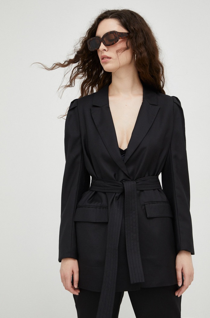 Bruuns Bazaar sacou cu captuseala negru BBW3076