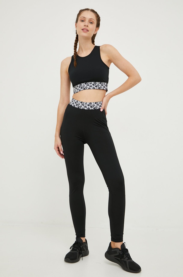 The Kooples legginsy FJOG25008K czarny AW22