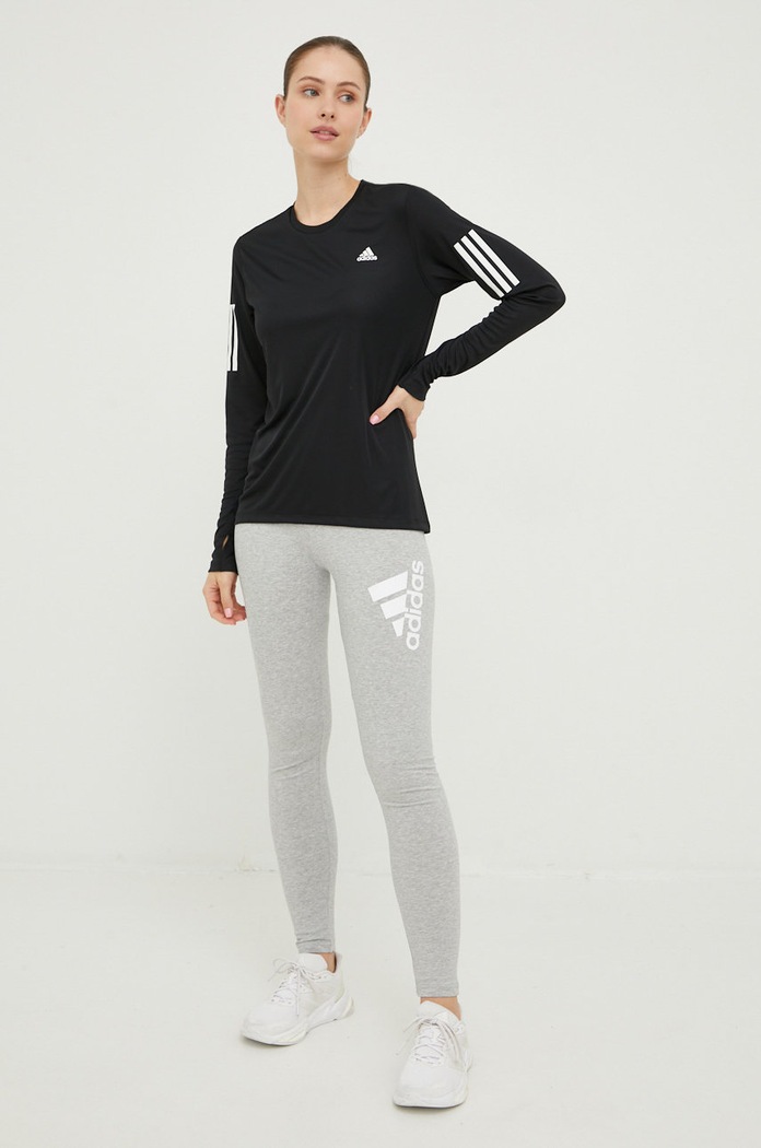 adidas legginsy HK0432 szary AW22