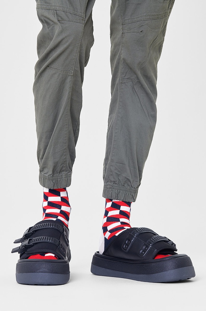 Happy Socks skarpetki skarpetki długie granatowy FIO01.6550